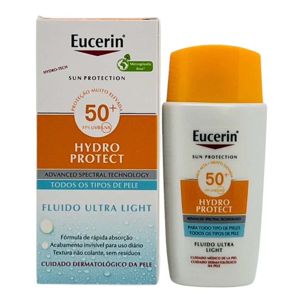 Eucerin Hidroprotect Fluido Ultraligero Fps 50+  50 Ml