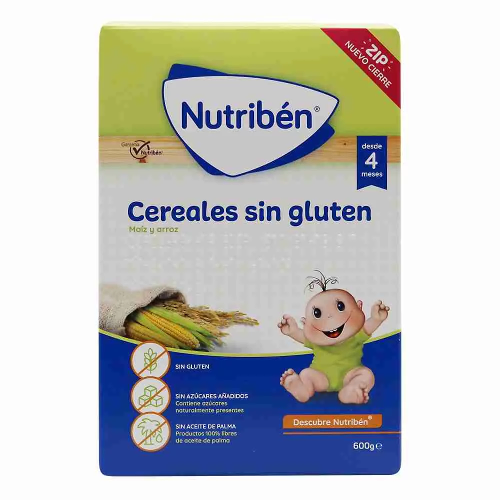 Nutriben Papilla Cereales Sin Gluten 600 G
