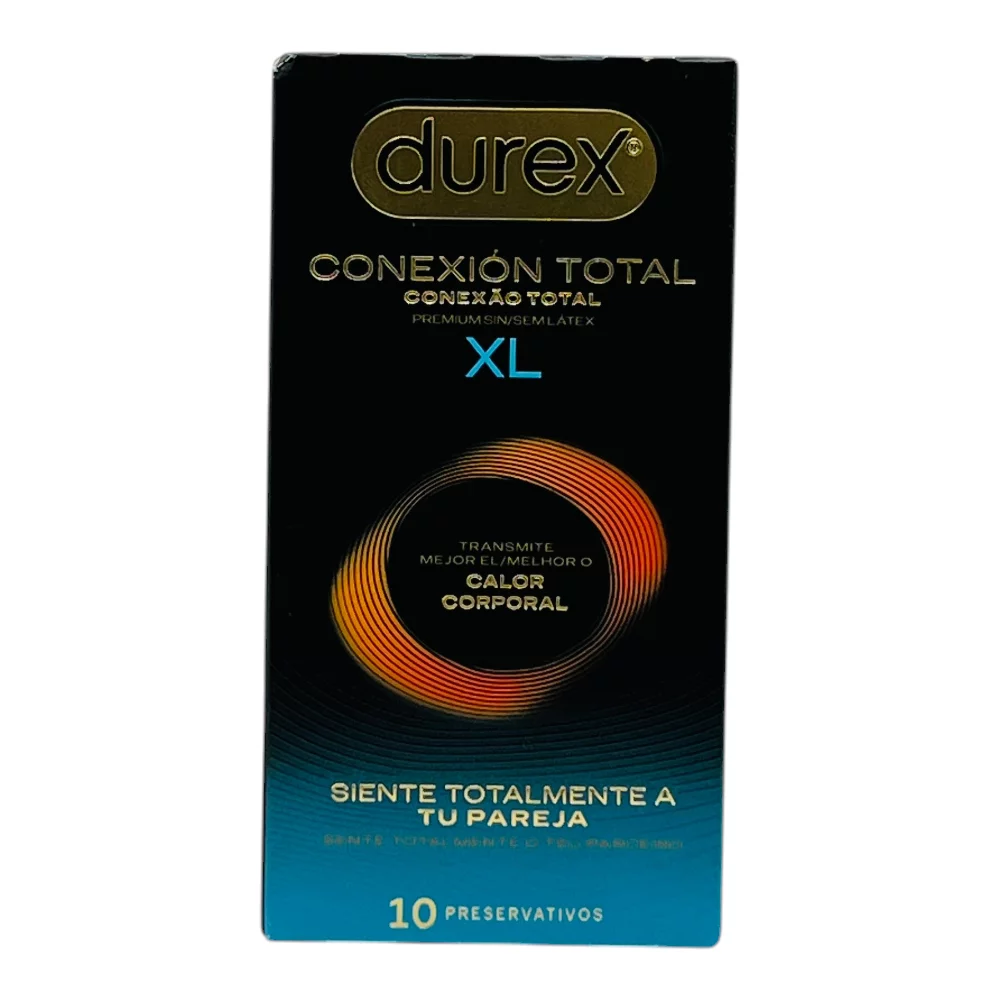 Durex Conexion Total Xl  10 Preservativos