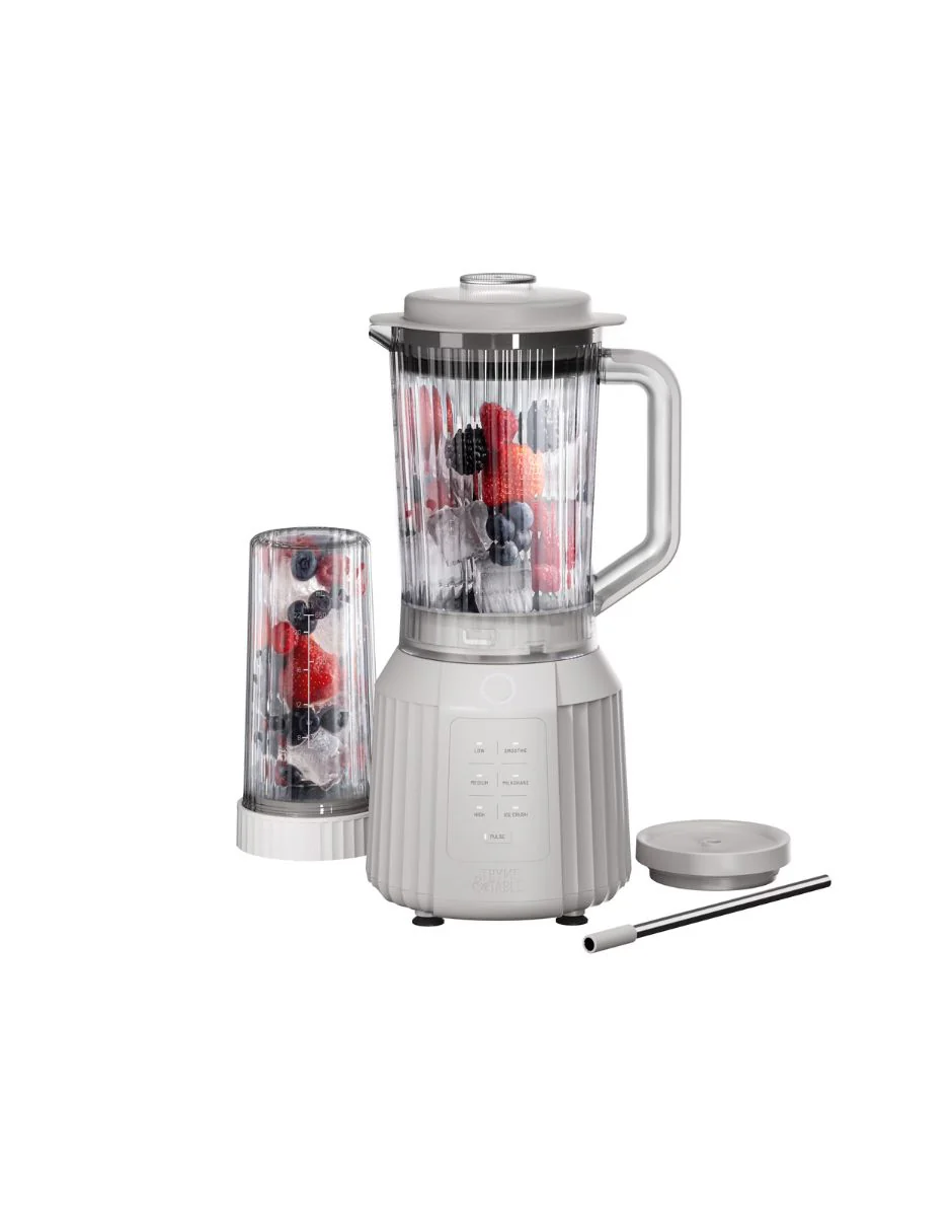Licuadora Thyme & Table Duo 1100 W con Vaso para Llevar